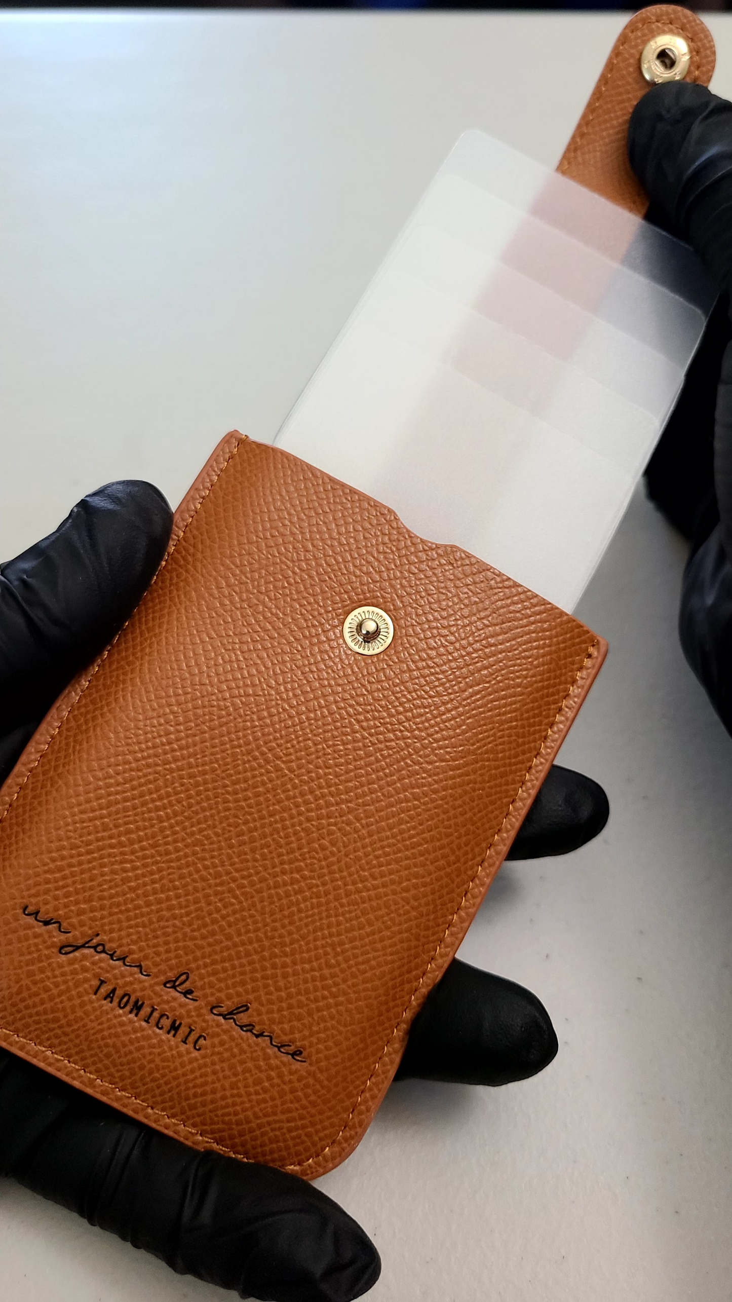 "Brown" Mini Card Holder