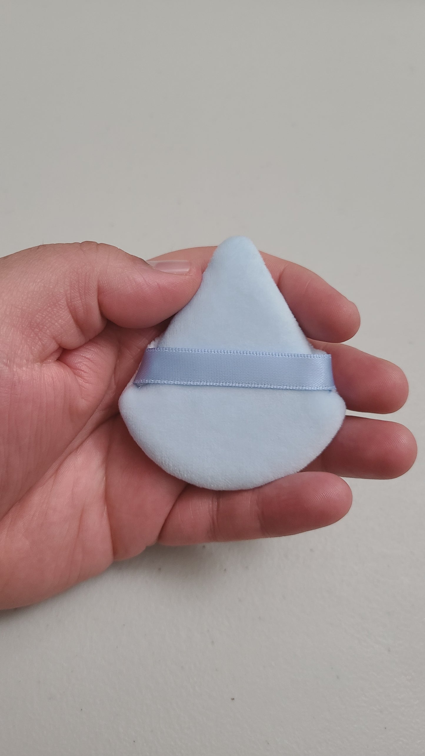 Baby blue Powder puff 1pc