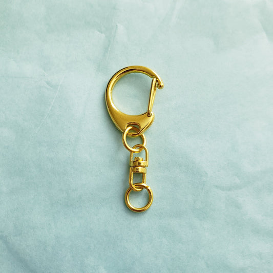Clip D Snap Hook (Gold color)
