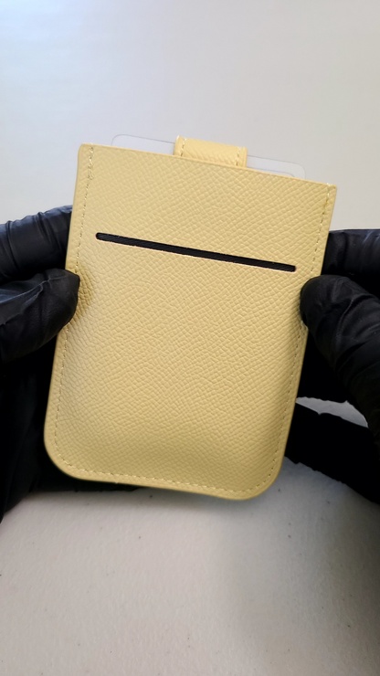 "Dusty Yellow" Mini Card Holder