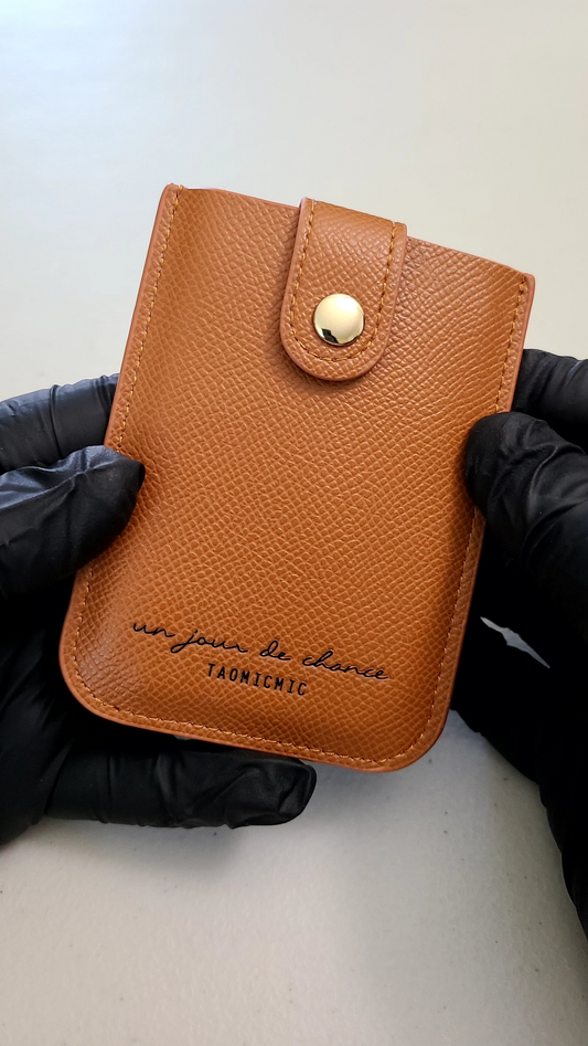 "Brown" Mini Card Holder