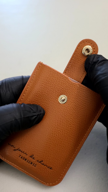 "Brown" Mini Card Holder