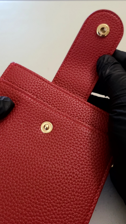 "Burgandy Red" Cross Shoulder wallet