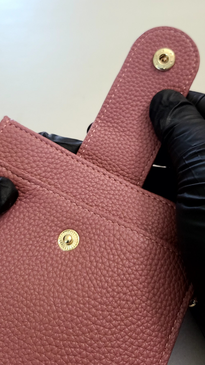 "Mauve pink" Cross Shoulder wallet