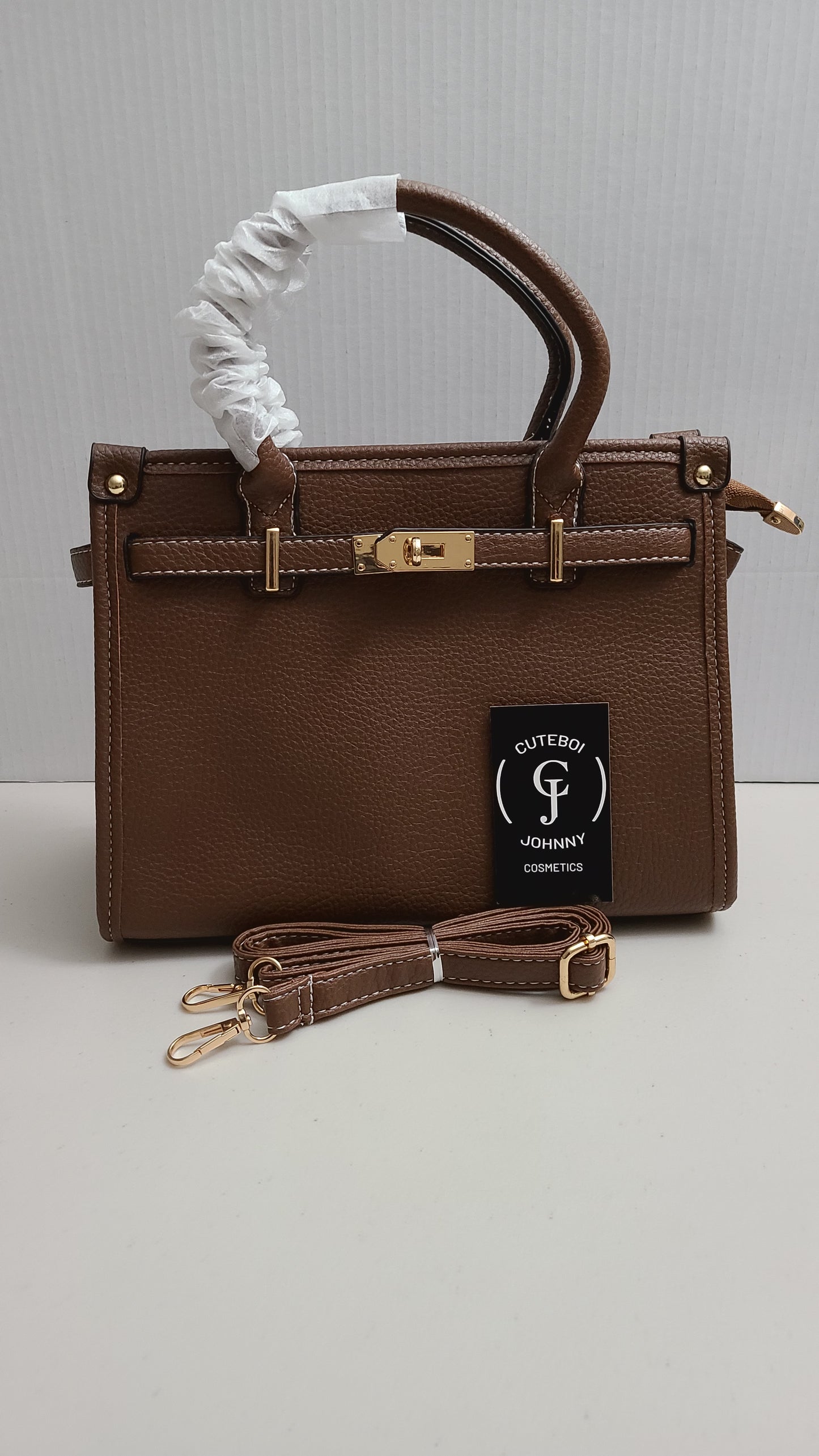 Turn lock Handbag Style #1 (Coffee)