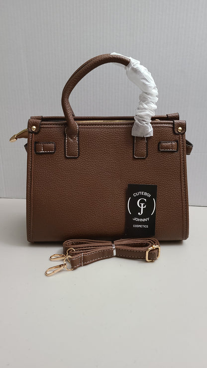 Turn lock Handbag Style #1 (Coffee)