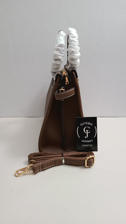 Turn lock Handbag Style #1 (Coffee)