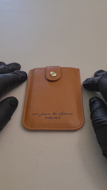 "Brown" Mini Card Holder