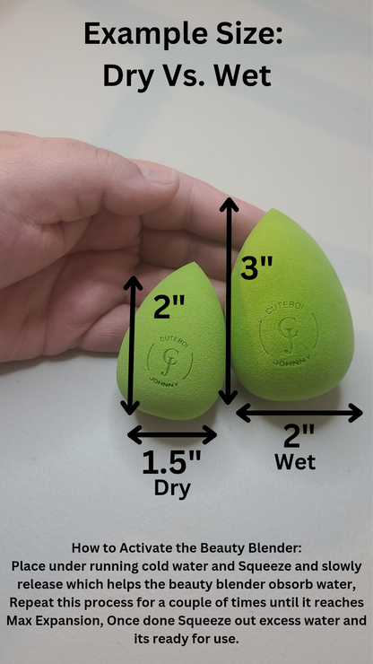 "Light Green" Beauty Blender (1pc)