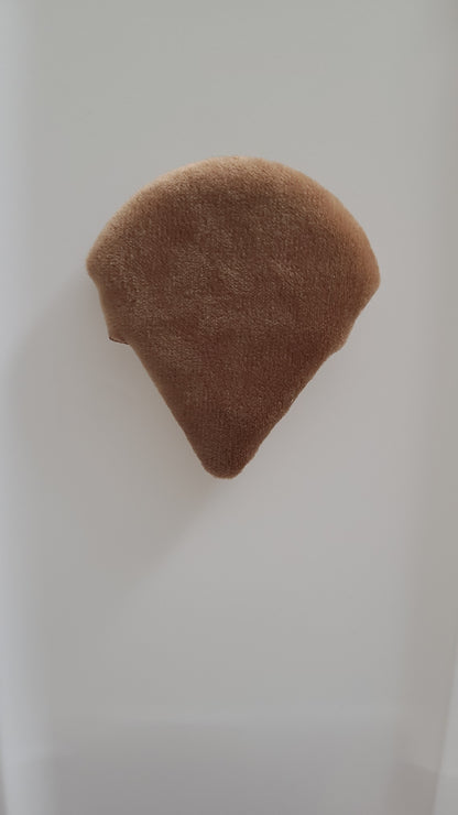Brown Powder puff 1pc