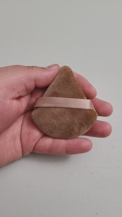 Brown Powder puff 1pc