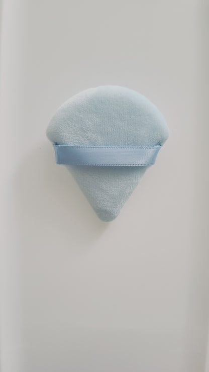 Baby blue Powder puff 1pc